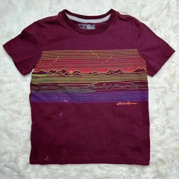 Eddie Bauer Other - Eddie Bauer T-Shirt  Burgundy Size 6